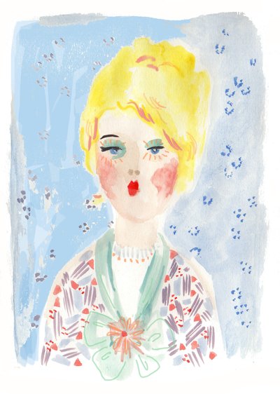 Vintage Doll 1 by Jo Chambers